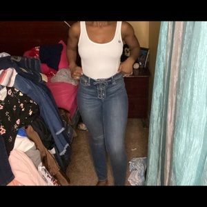 Hollister tie up pants